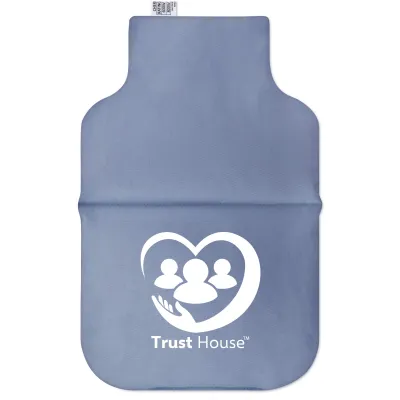 Bottle Shape (35cm x 22cm) - Gothic Blue Luxury Cotton Fabric Scented with Organic Lavender