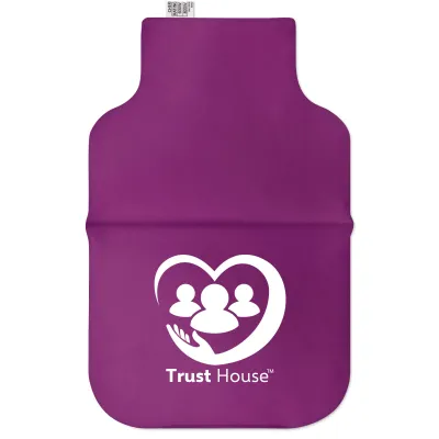 Bottle Shape (35cm x 22cm) - Purple Cotton Fabric Scented with Organic Lavender