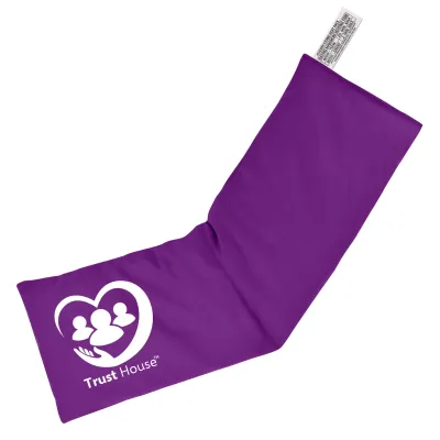 Rectangle (49cm x 15cm) - Purple Cotton Fabric Scented with Organic Lavender