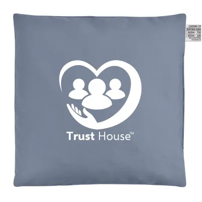 Square (23cm x 23cm) - Gothic Blue Luxury Cotton Fabric Scented with Organic Lavender