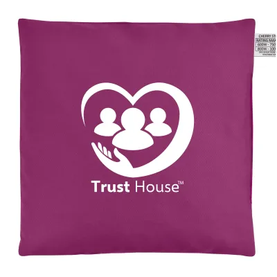 Square (23cm x 23cm) - Purple Cotton Fabric (Unscented)