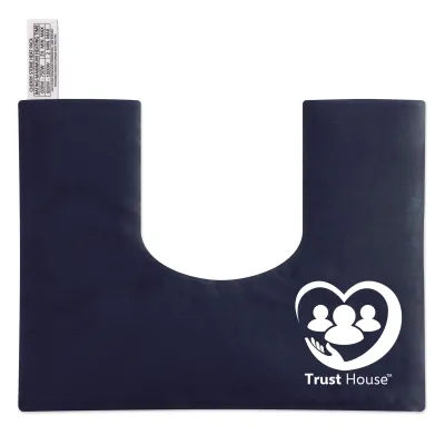 U-Shape (37cm x 27cm) - Navy Blue Cotton Fabric (Unscented)