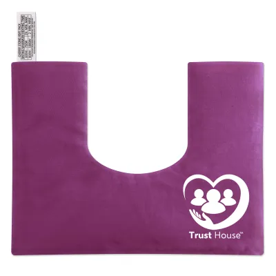 U-Shape (37cm x 27cm) - Purple Cotton Fabric (Unscented)