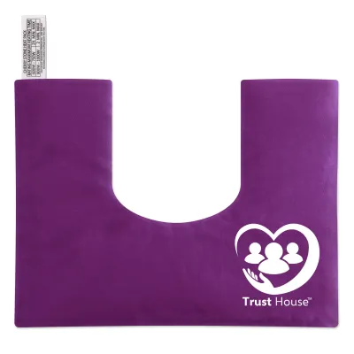 U-Shape (37cm x 27cm) - Purple Cotton Fabric (Unscented)