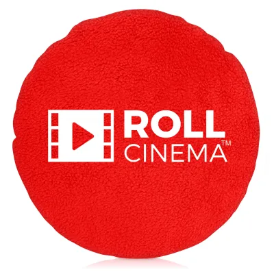 Circle (40cm) - Red Fleece Fabric + Removable Cover (Zip + Overlocking Inside)