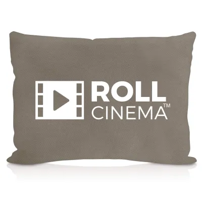 40cm x 27cm - Chocolate Luxury Cotton Fabric + Removable Cover (Zip + Overlocking Inside)