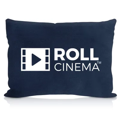 40cm x 27cm - Navy Blue Cotton Fabric + Removable Cover (Zip + Overlocking Inside)