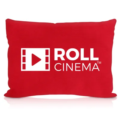 40cm x 27cm - Red Cotton Fabric + Removable Cover (Zip + Overlocking Inside)