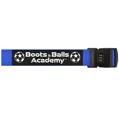 (180cm 5cm) - Royal Blue Nylon with Combination Lock