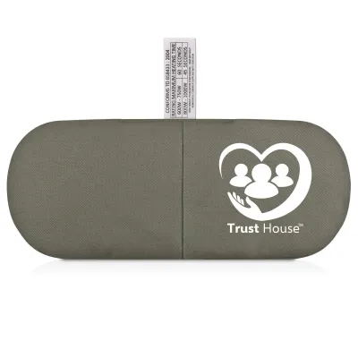 (Wheat Filling) (27cm) - Chocolate Luxury Cotton Fabric Scented with Organic Lavender