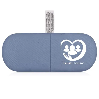 (Wheat Filling) (27cm) - Gothic Blue Luxury Cotton Fabric (Unscented)