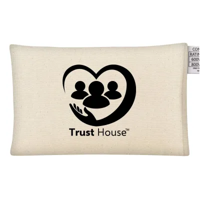 (15cm) - Natural Organic Cotton Scented with Organic Lavender With Removable Cover