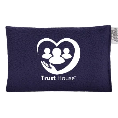 (15cm) - Navy Blue Fleece Fabric Scented with Organic Lavender