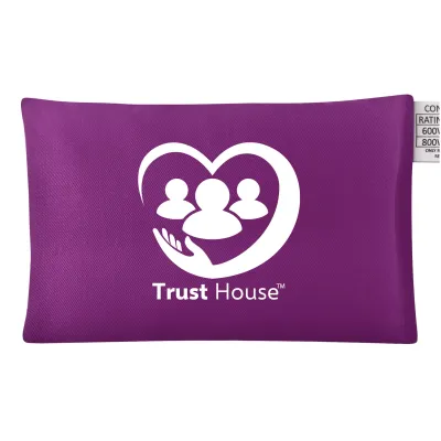 (15cm) - Purple Cotton Fabric Scented with Organic Lavender With Removable Cover