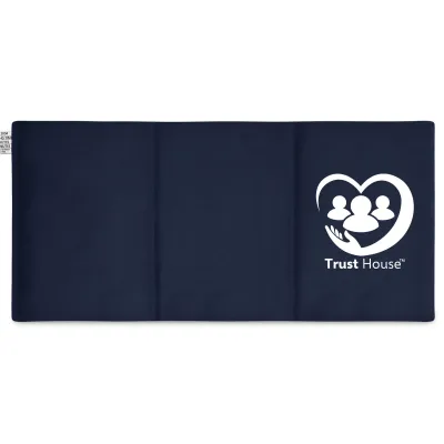 (47x22cm) - Navy Blue Cotton Fabric (Unscented) With Removable Cover