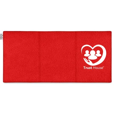 (47x22cm) - Red Fleece Fabric (Unscented) With Removable Cover