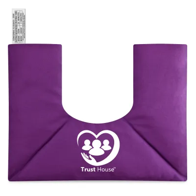 (37cm) - Purple Cotton Fabric Scented with Organic Lavender With Removable Cover