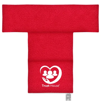 (43cm) - Red Fleece Fabric Scented with Organic Lavender