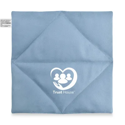 (24cm) - Gothic Blue Luxury Cotton Fabric (Unscented) - WheatyBags® Branded Safety Labelling BS8433