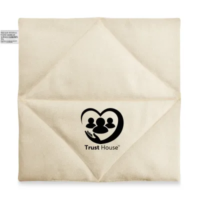(24cm) - Natural Cotton Fabric (Unscented) - WheatyBags® Branded Safety Labelling BS8433