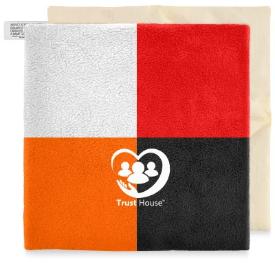 (24cm) Colour TBC Fleece Fabric (Unscented) With Removable Cover - WheatyBags® Branded Safety Labelling BS8433