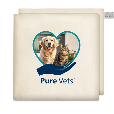 (34cm) - Natural Cotton Fabric Scented with Organic Lavender and Removable Cover