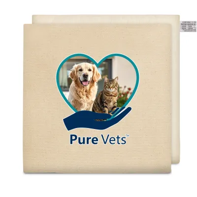 (34cm) - Natural Organic Cotton (Unscented) and Removable Cover