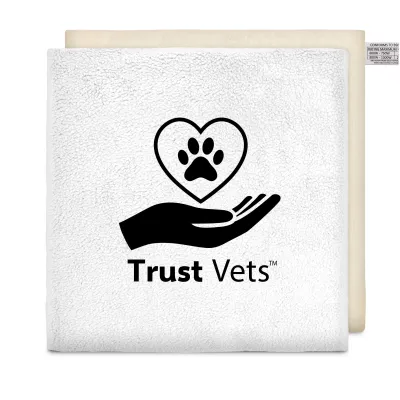 (34cm) - White Fleece Fabric (Unscented) and Removable Cover