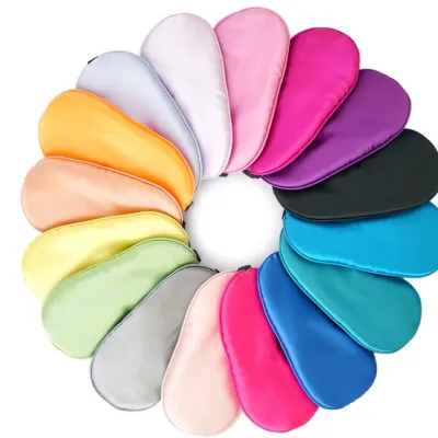 (20cm x 9cm) Other Colour (Agreed on Email) - Satin - Black Elastic Fastening