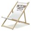 Branded Deck Chair with Full Colour Logo from BMPM ®