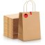 Branded Paper Bags with Branded Stickers from BMPM®