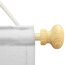 Branded Lectern Cover (Full Colour) showing closeup of the hanging pole with capped ends and string from BMPM®