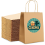 - 24cm x 18cm x 8cm Brown - Paper (130gsm)